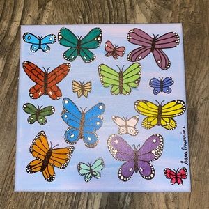 Butterfly painting
